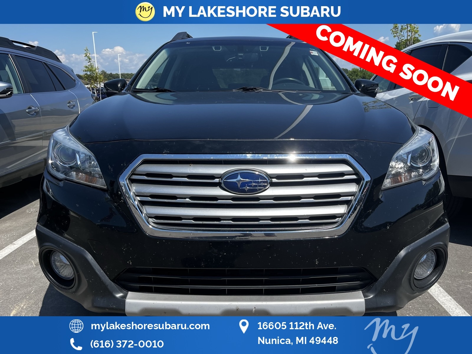 Used 2017 Subaru Outback Limited with VIN 4S4BSANC0H3370611 for sale in Nunica, MI