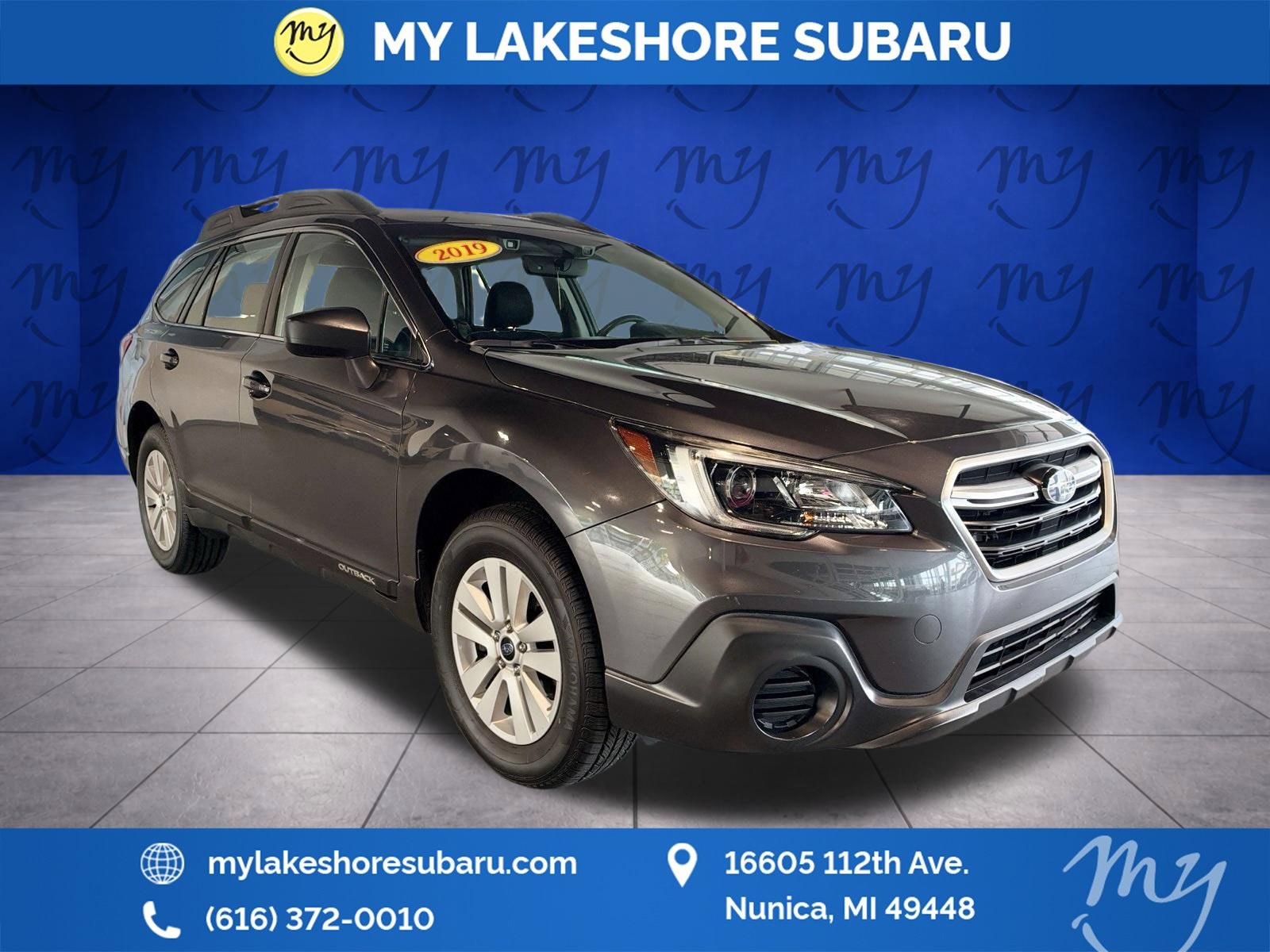 Used 2019 Subaru Outback Base with VIN 4S4BSABC1K3203007 for sale in Nunica, MI