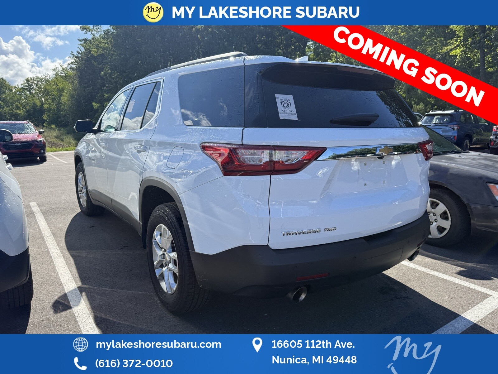 2021 Chevrolet Traverse Cloth photo 3
