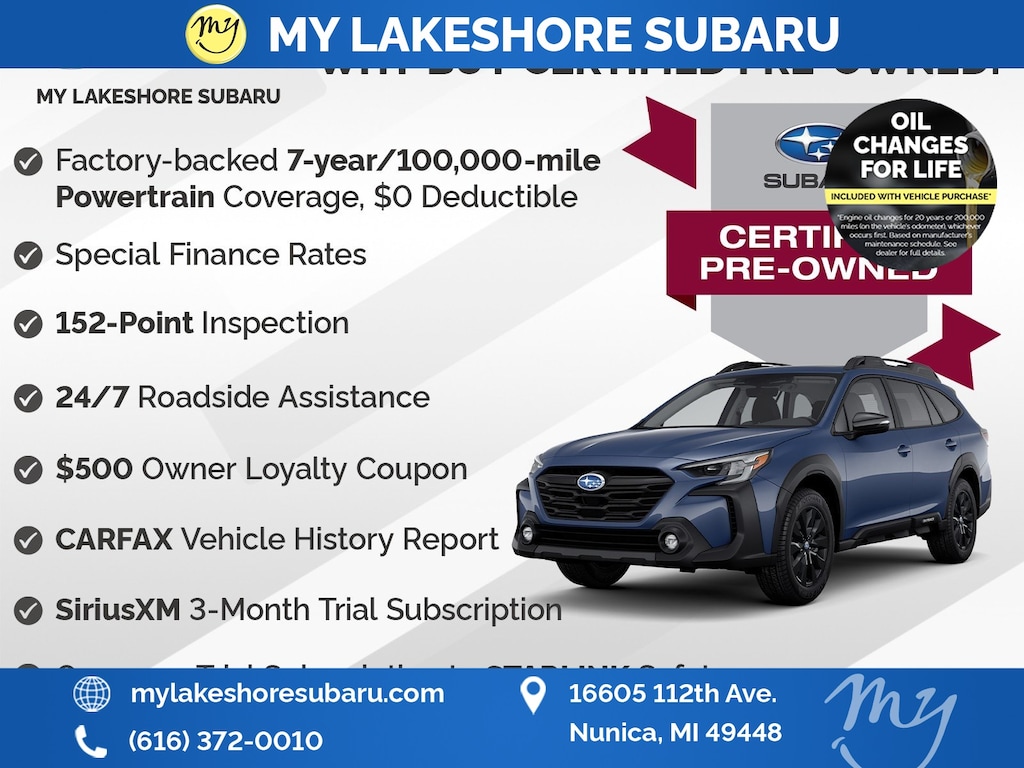 Certified 2024 Subaru Outback Limited SUV