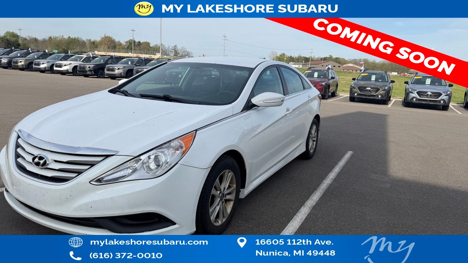 Used 2014 Hyundai Sonata GLS with VIN 5NPEB4AC5EH894684 for sale in Grand Rapids, MI