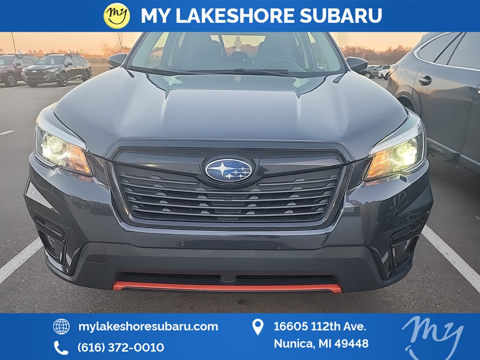 Used 2019 Subaru Forester Sport with VIN JF2SKAJC8KH570416 for sale in Nunica, MI