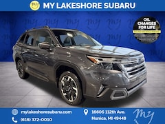 New 2025 Subaru Forester Limited Hybrid SUV JF2SLSRD0SH451372 near Grand Rapids, MI