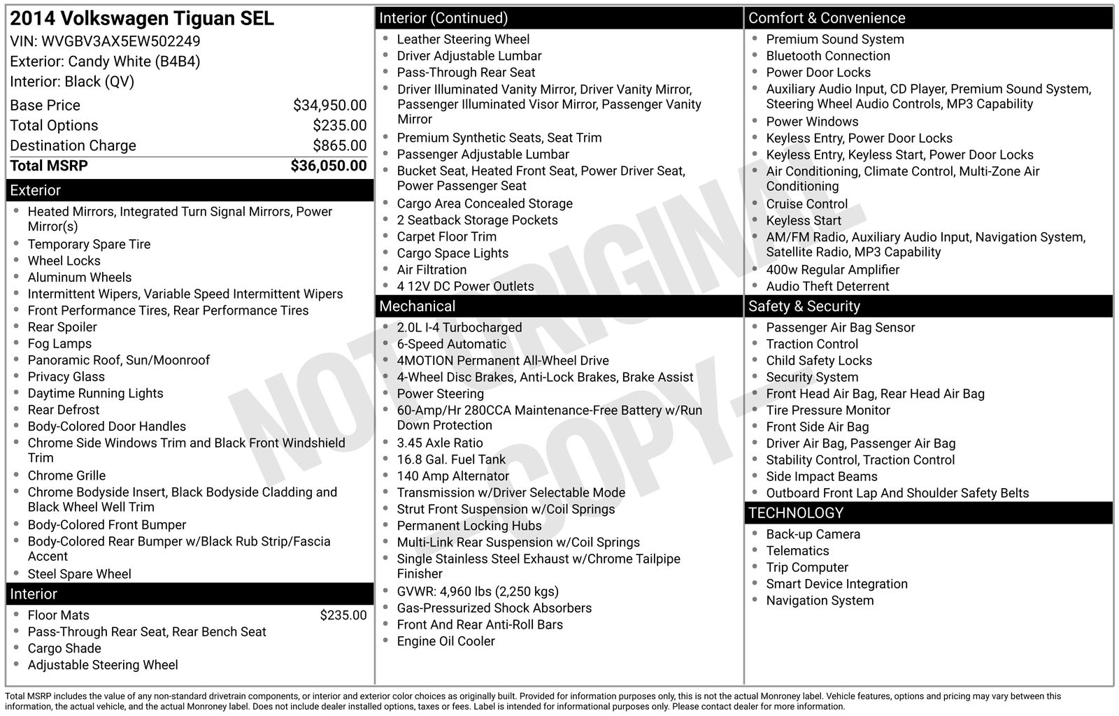 Image of 2014 Volkswagen