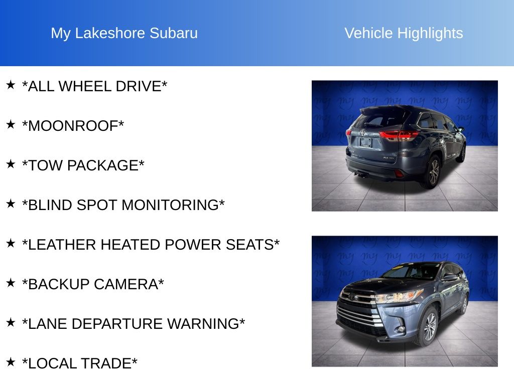 2017 Toyota Highlander XLE - Photo 10