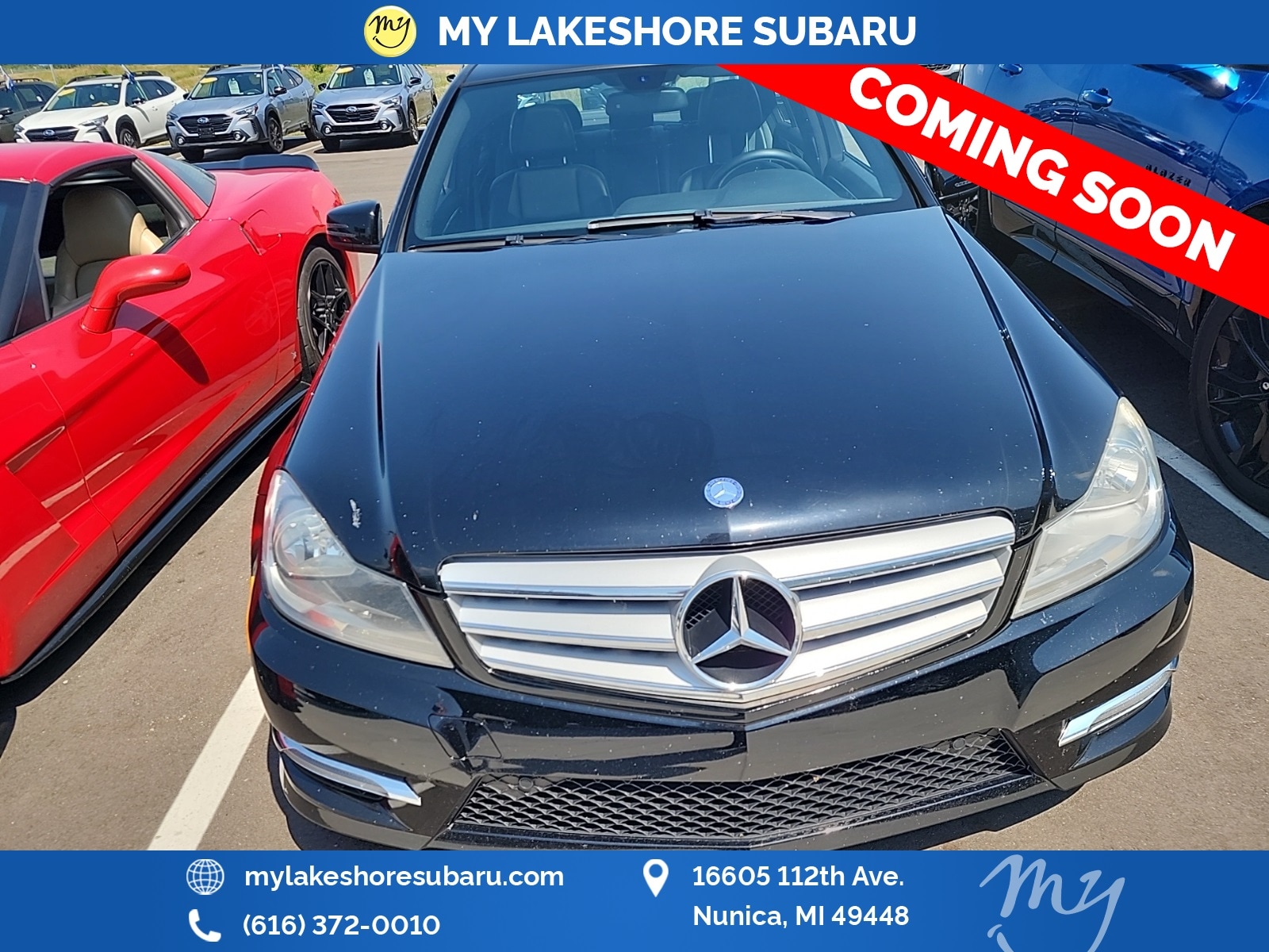 Used 2012 Mercedes-Benz C-Class C300 Luxury with VIN WDDGF8BB5CA609809 for sale in Nunica, MI