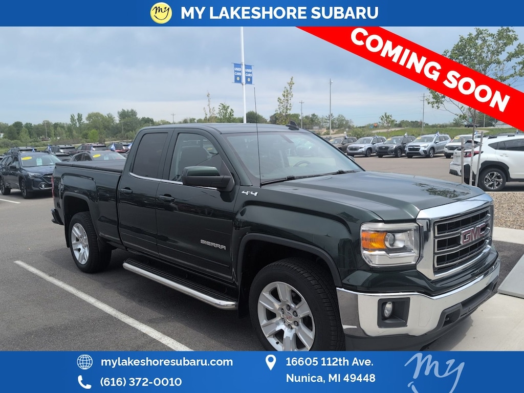 Used 2015 GMC Sierra 1500 SLE Truck Double Cab
