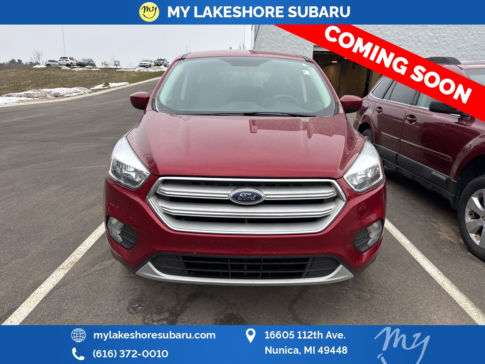 Used 2019 Ford Escape SE with VIN 1FMCU9GD6KUA62332 for sale in Alma, MI