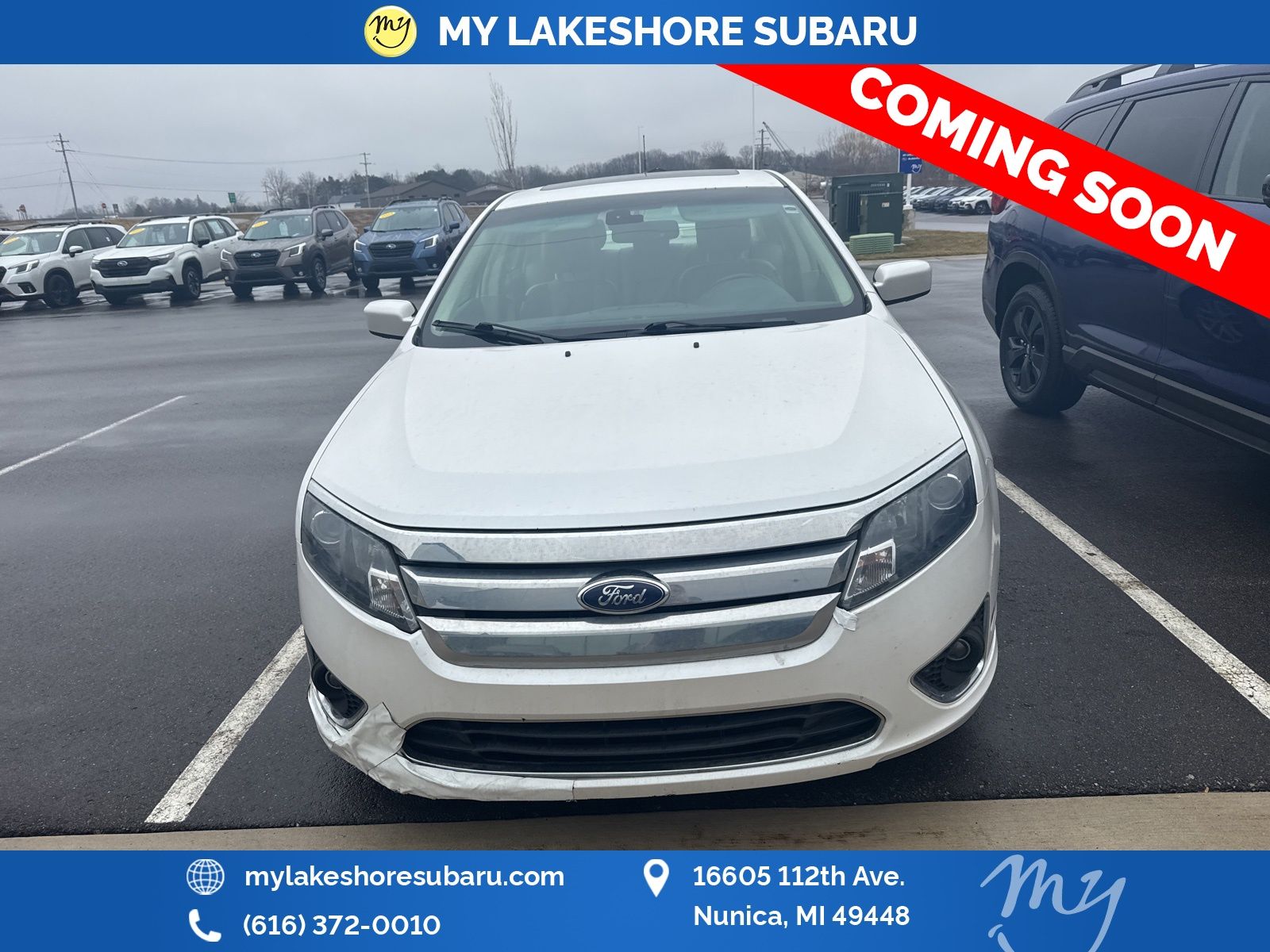 Used 2012 Ford Fusion SEL with VIN 3FAHP0JA7CR224236 for sale in Alma, MI