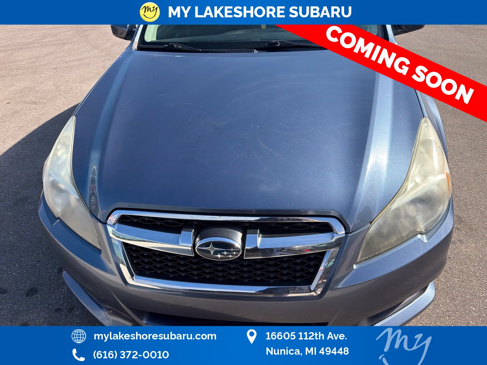 Used 2014 Subaru Legacy 2.5i Premium with VIN 4S3BMCC62E3015233 for sale in Nunica, MI