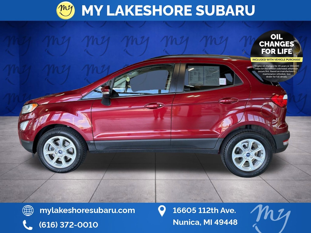 Used 2021 Ford EcoSport SE SUV