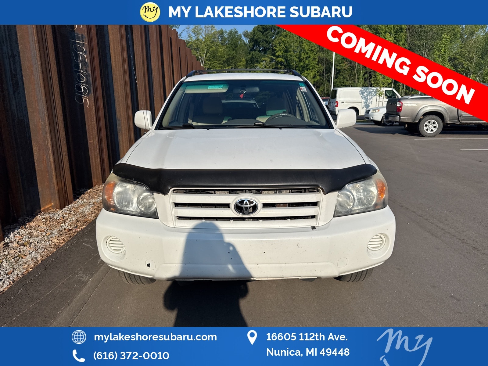 Used 2004 Toyota Highlander Base with VIN JTEEP21A740050092 for sale in Nunica, MI