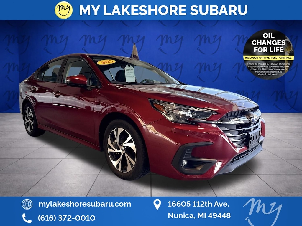 Certified 2025 Subaru Legacy Premium Sedan