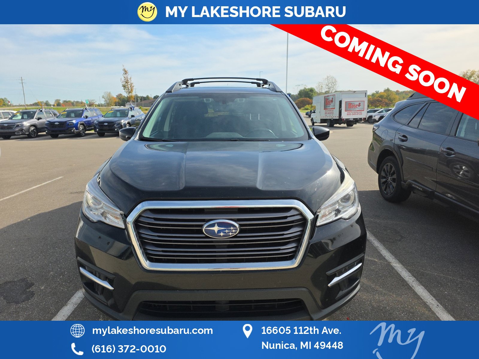 Used 2021 Subaru Ascent Premium with VIN 4S4WMACD3M3431712 for sale in Nunica, MI