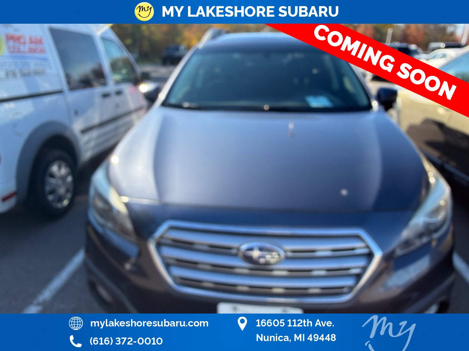Used 2015 Subaru Outback Premium with VIN 4S4BSBDC0F3351920 for sale in Nunica, MI
