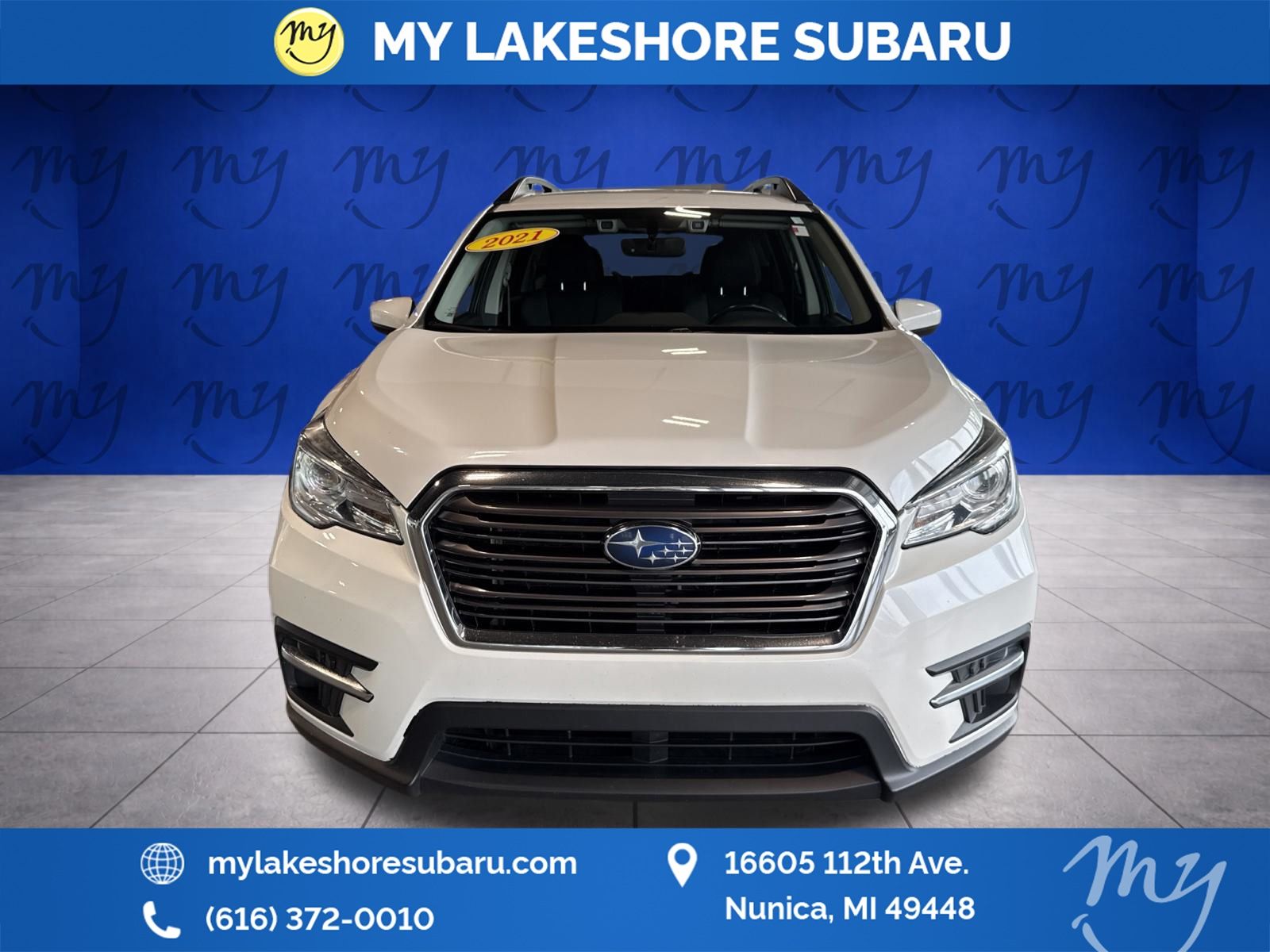 Used 2021 Subaru Ascent Premium with VIN 4S4WMAFD8M3431345 for sale in Nunica, MI
