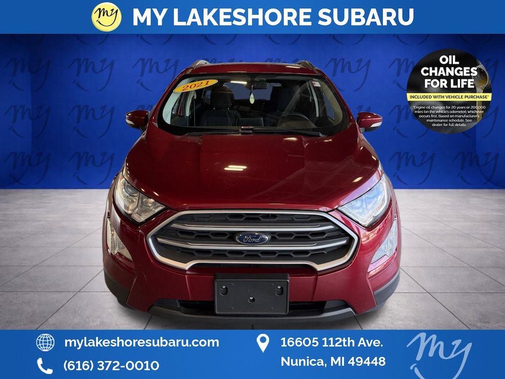 Used 2021 Ford EcoSport SE SUV