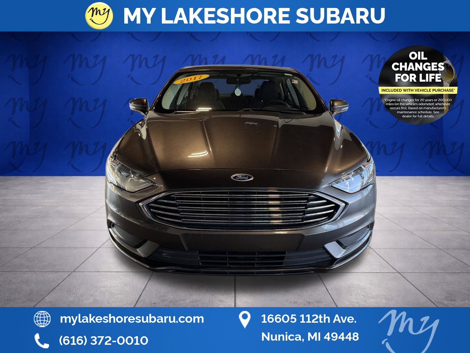 Used 2017 Ford Fusion SE with VIN 3FA6P0H73HR214313 for sale in Muskegon, MI
