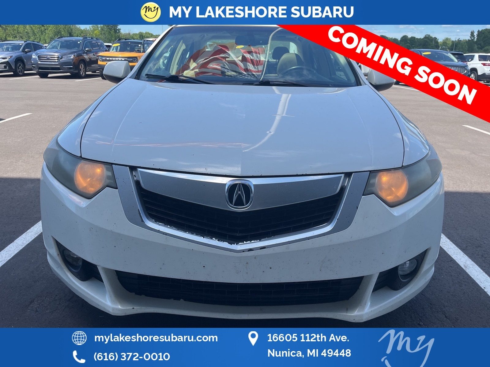 Used 2010 Acura TSX Technology Package with VIN JH4CU2F6XAC036608 for sale in Nunica, MI