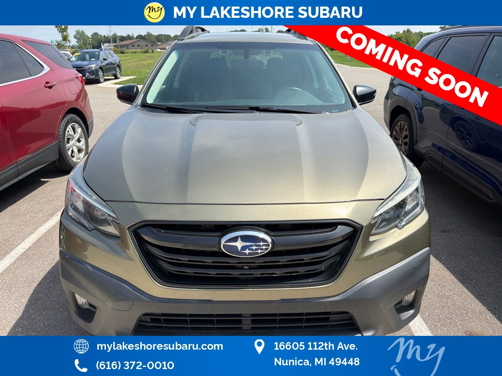 Used 2020 Subaru Outback Onyx Edition with VIN 4S4BTGKD4L3118642 for sale in Nunica, MI