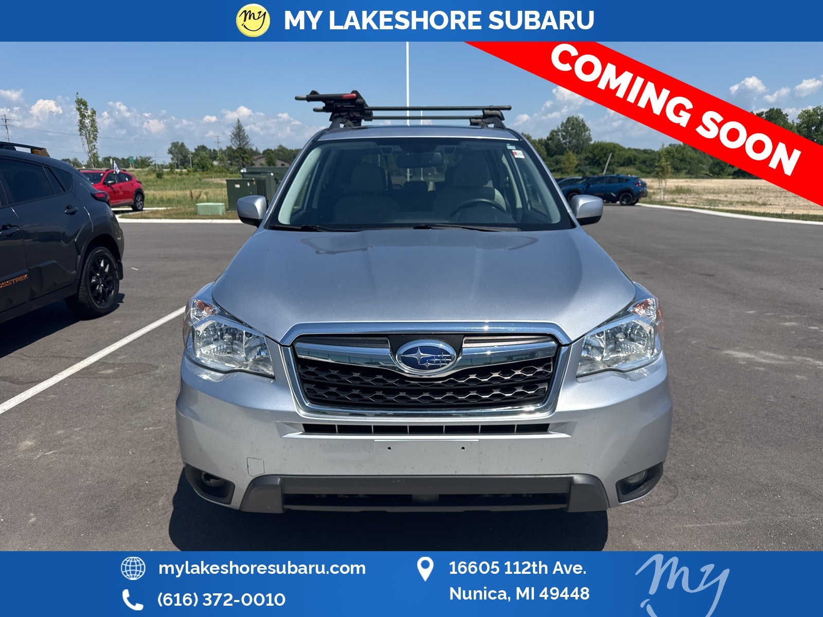 Used 2016 Subaru Forester i Premium with VIN JF2SJAGC8GH429959 for sale in Nunica, MI