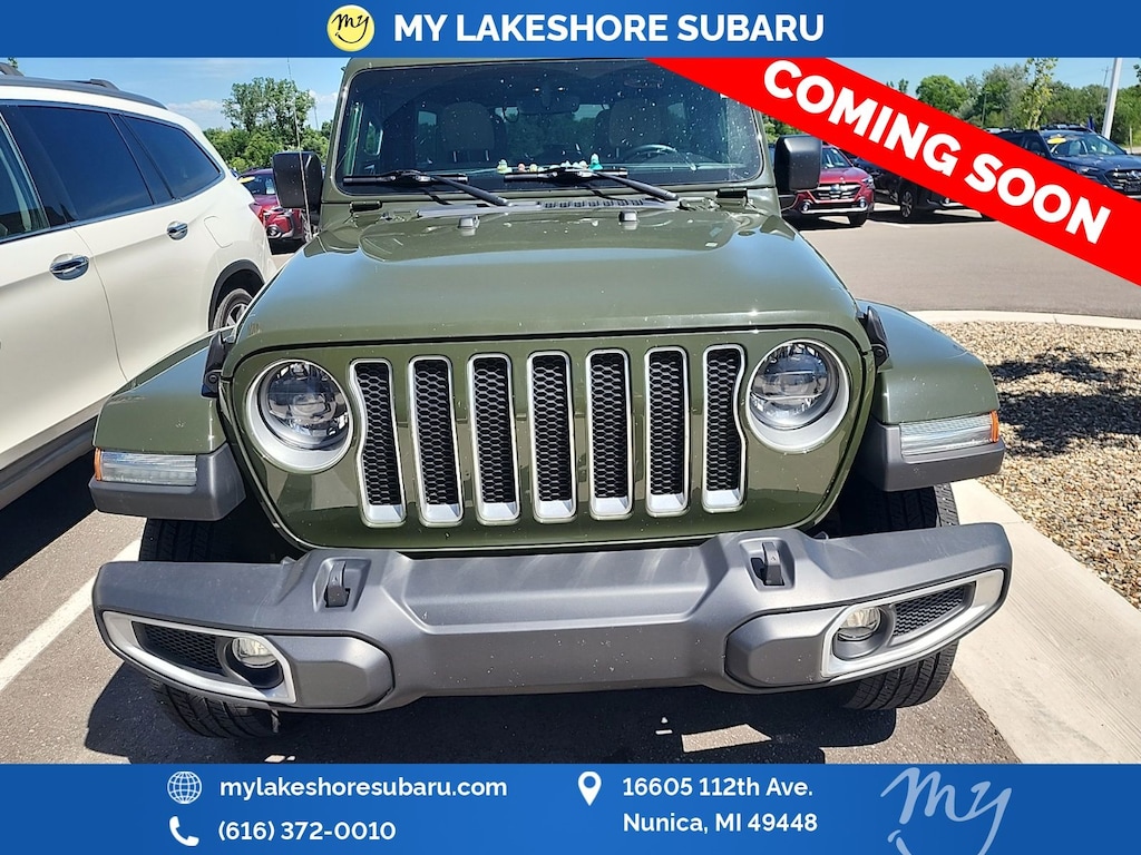 Used 2023 Jeep Wrangler 4-DOOR SAHARA 4X4 SUV