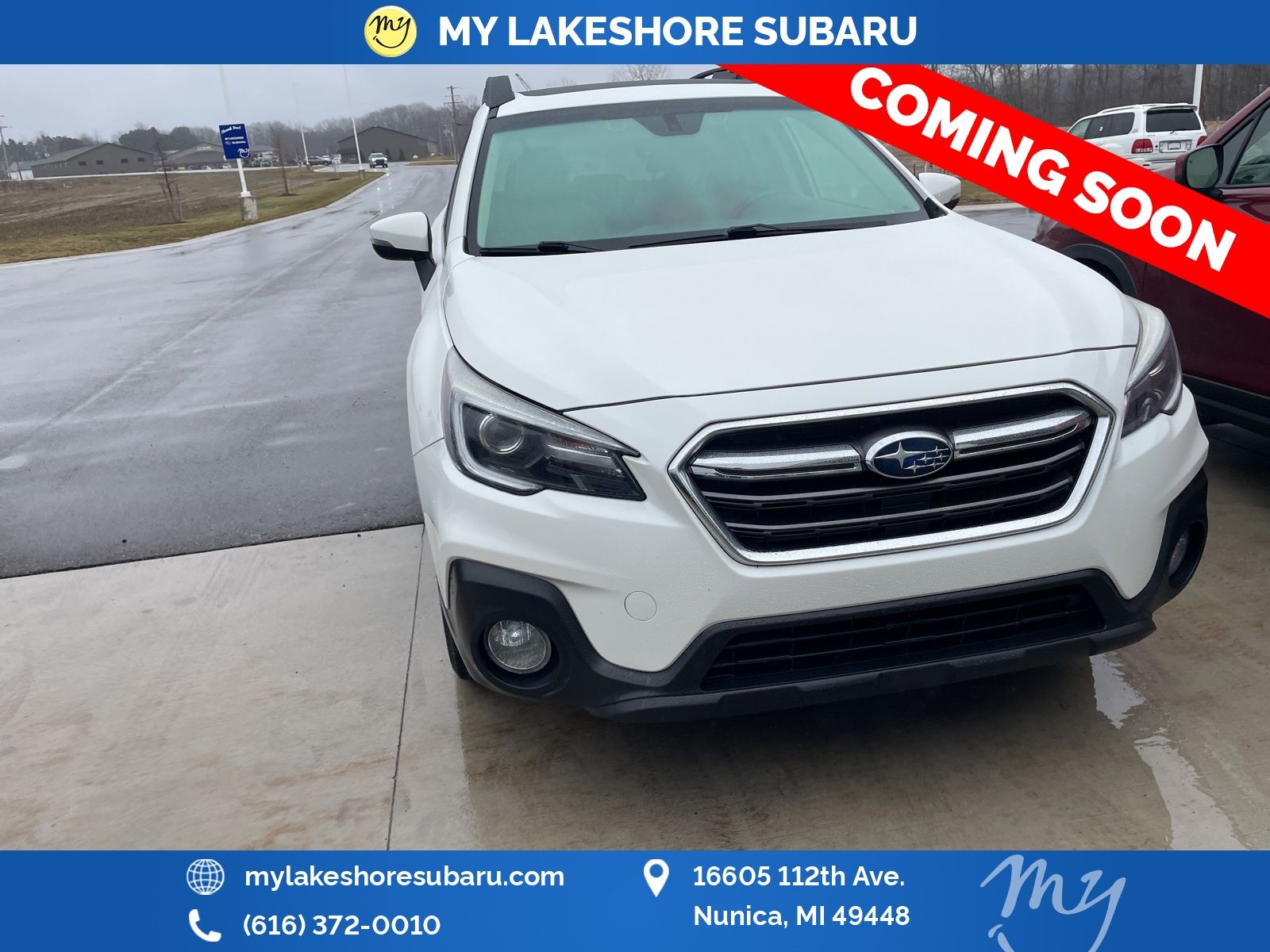 Used 2019 Subaru Outback Limited with VIN 4S4BSANC8K3224478 for sale in Nunica, MI