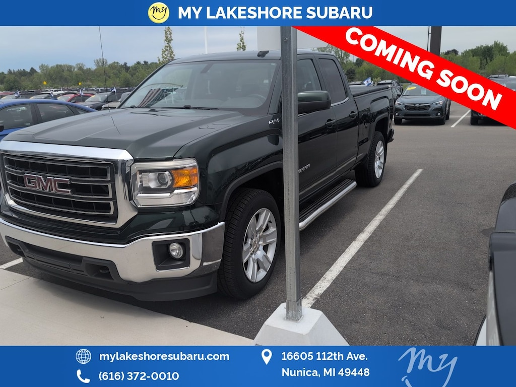 Used 2015 GMC Sierra 1500 SLE Truck Double Cab