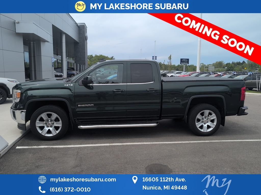 Used 2015 GMC Sierra 1500 SLE Truck Double Cab