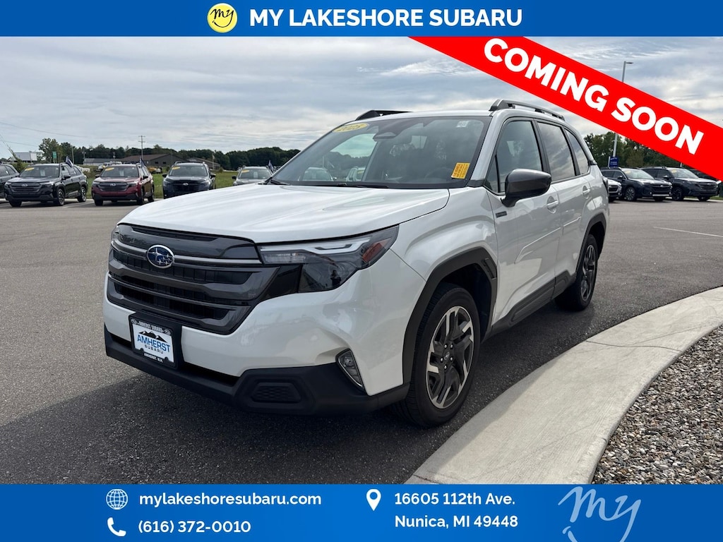 Certified 2025 Subaru Forester Premium Hybrid SUV