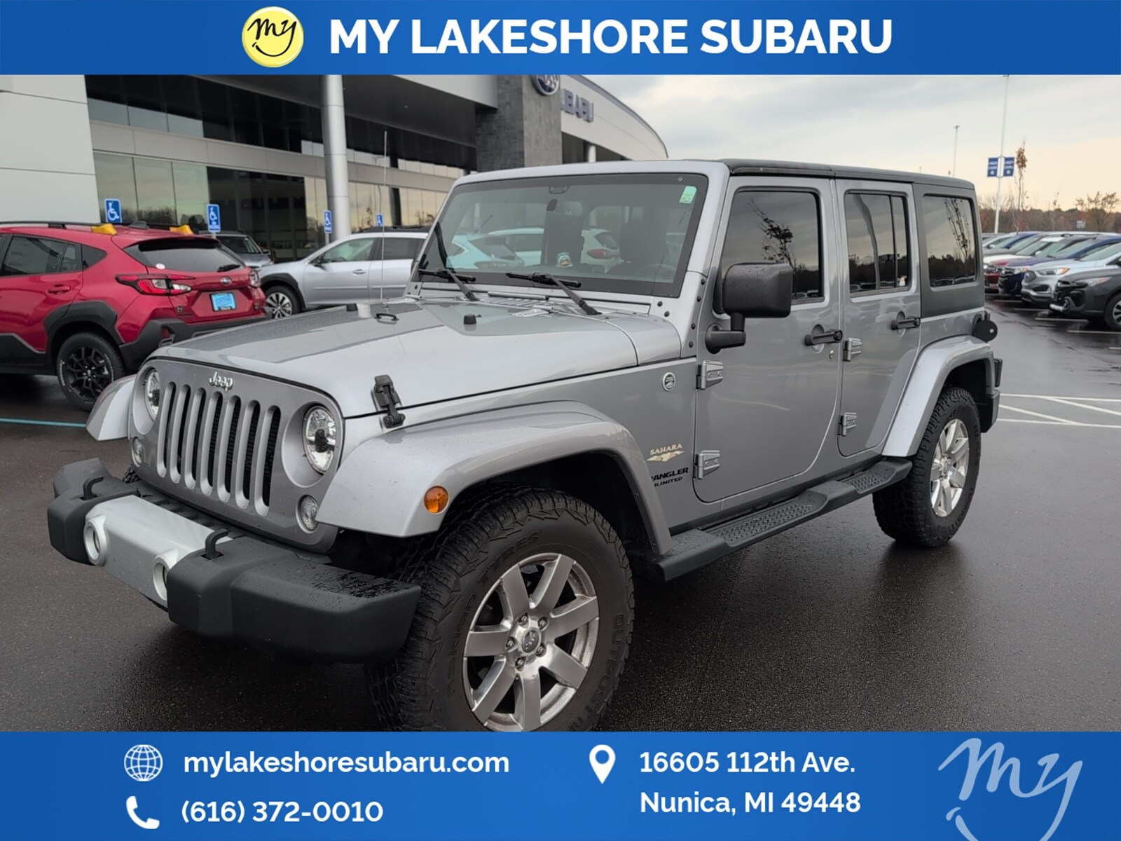 2015 Jeep Wrangler Unlimited Sahara photo 3