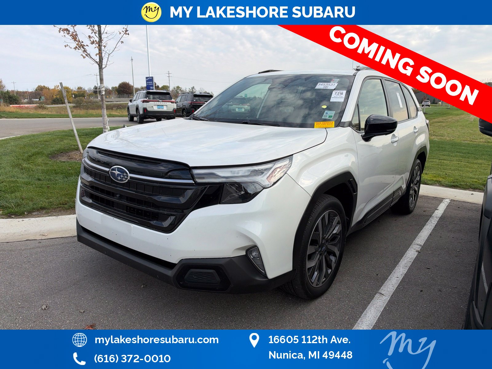 Certified 2025 Subaru Forester Touring SUV