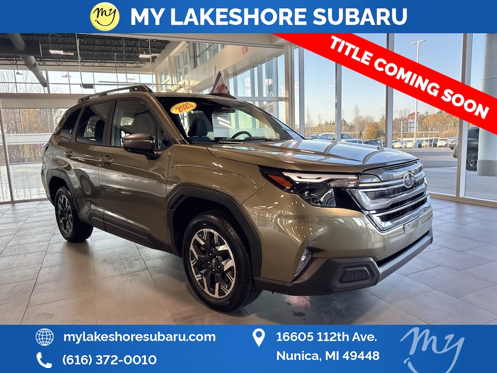 Certified 2025 Subaru Forester Premium SUV