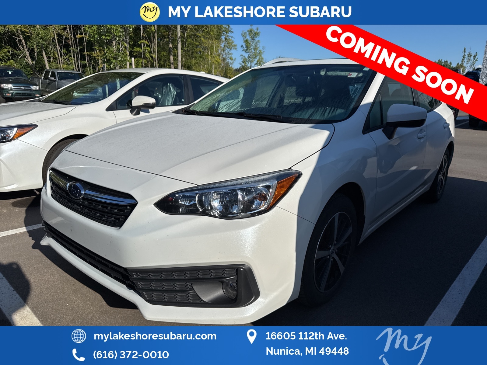 Used 2020 Subaru Impreza Premium with VIN 4S3GTAD64L3730751 for sale in Nunica, MI