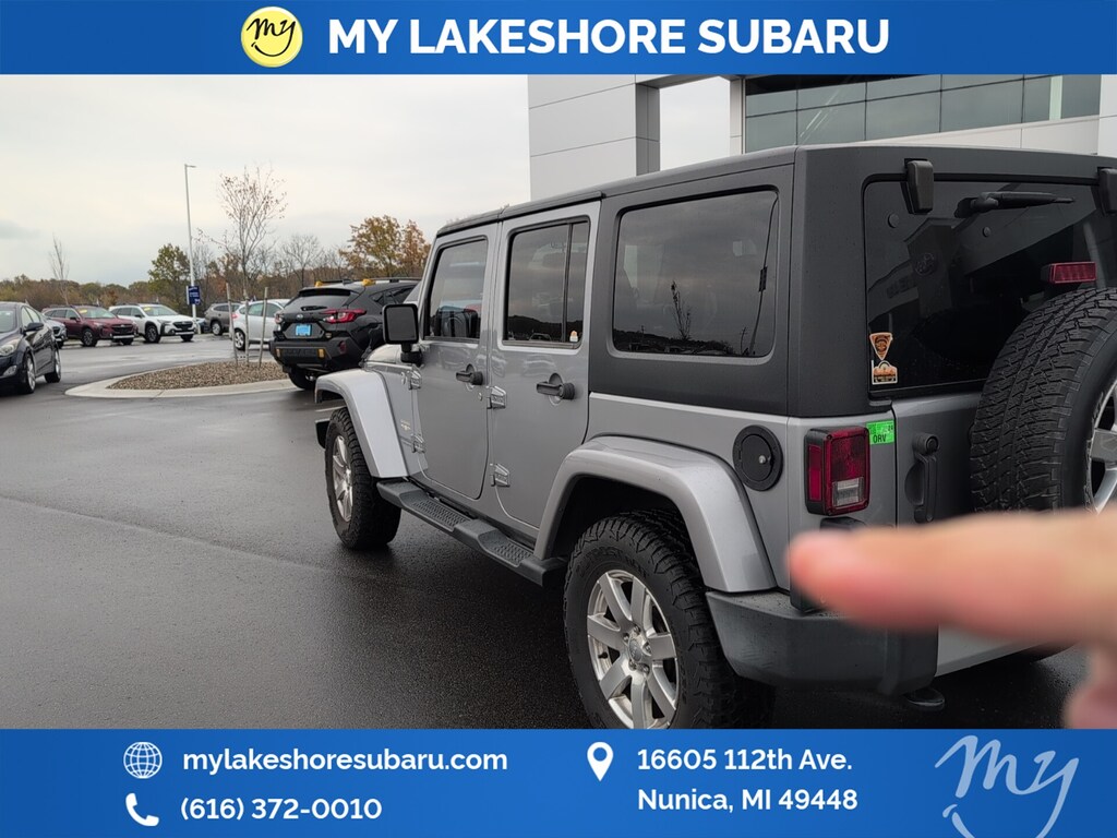 Used 2015 Jeep Wrangler Unlimited Sahara 4x4 SUV