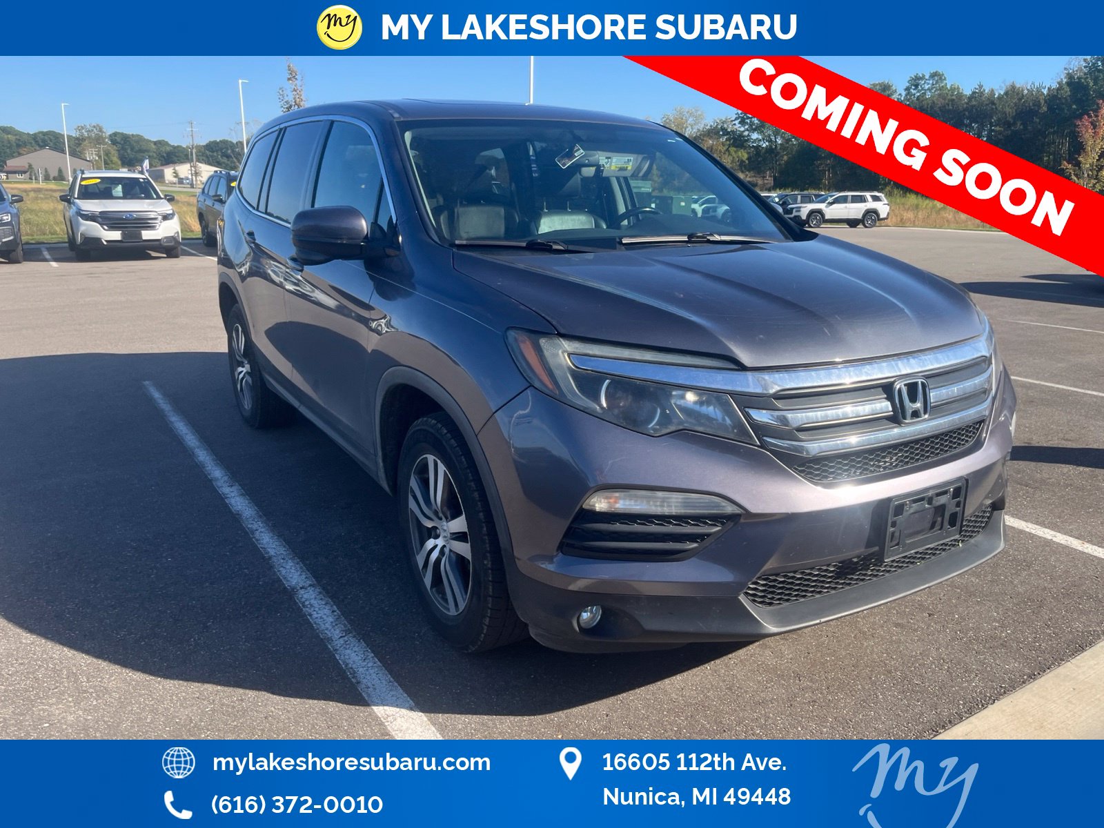 Used 2016 Honda Pilot EX-L AWD SUV