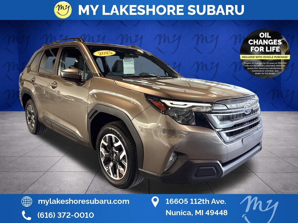 Certified 2025 Subaru Forester Premium SUV