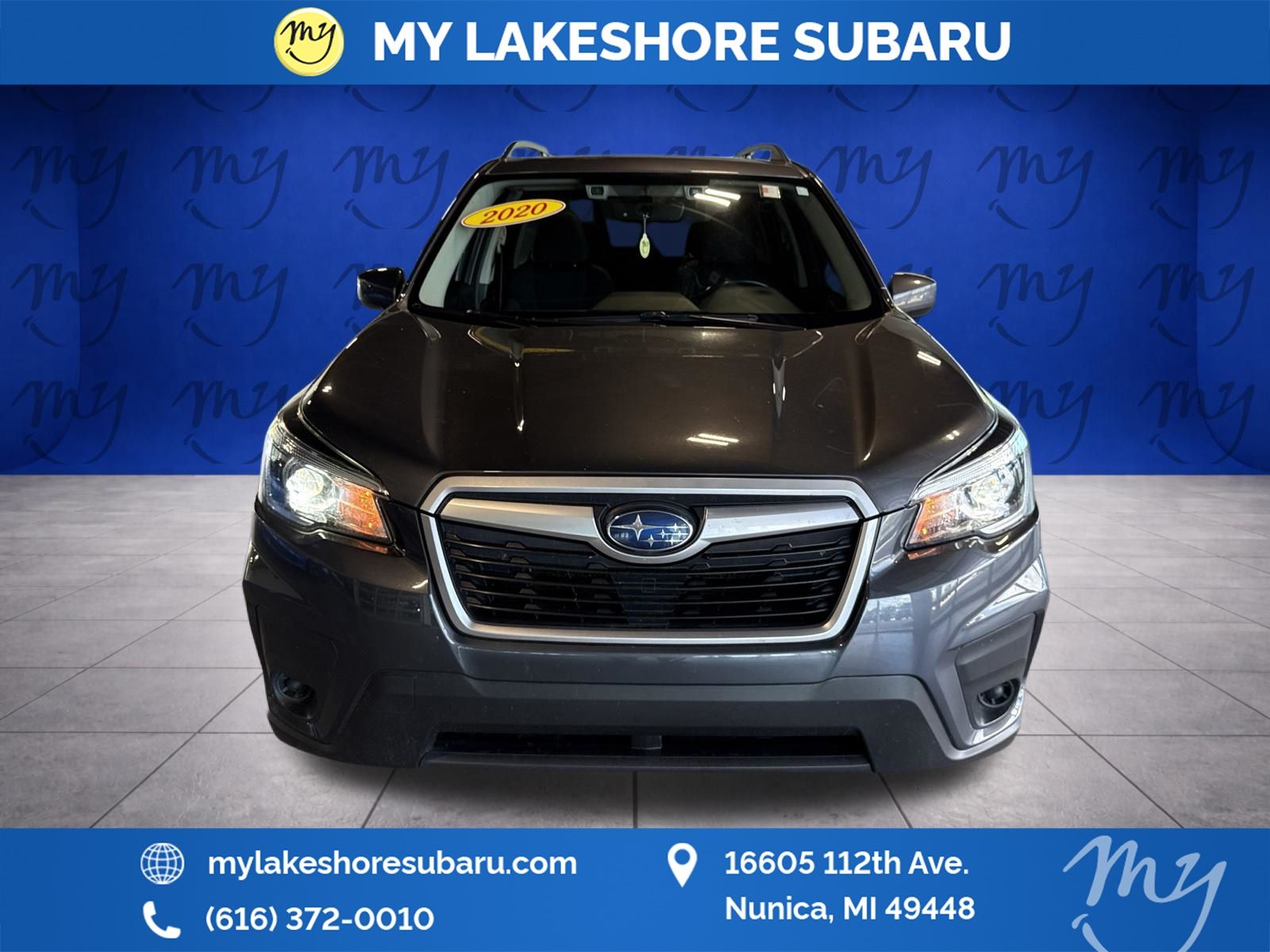 Used 2020 Subaru Forester Premium with VIN JF2SKAJC0LH469145 for sale in Nunica, MI