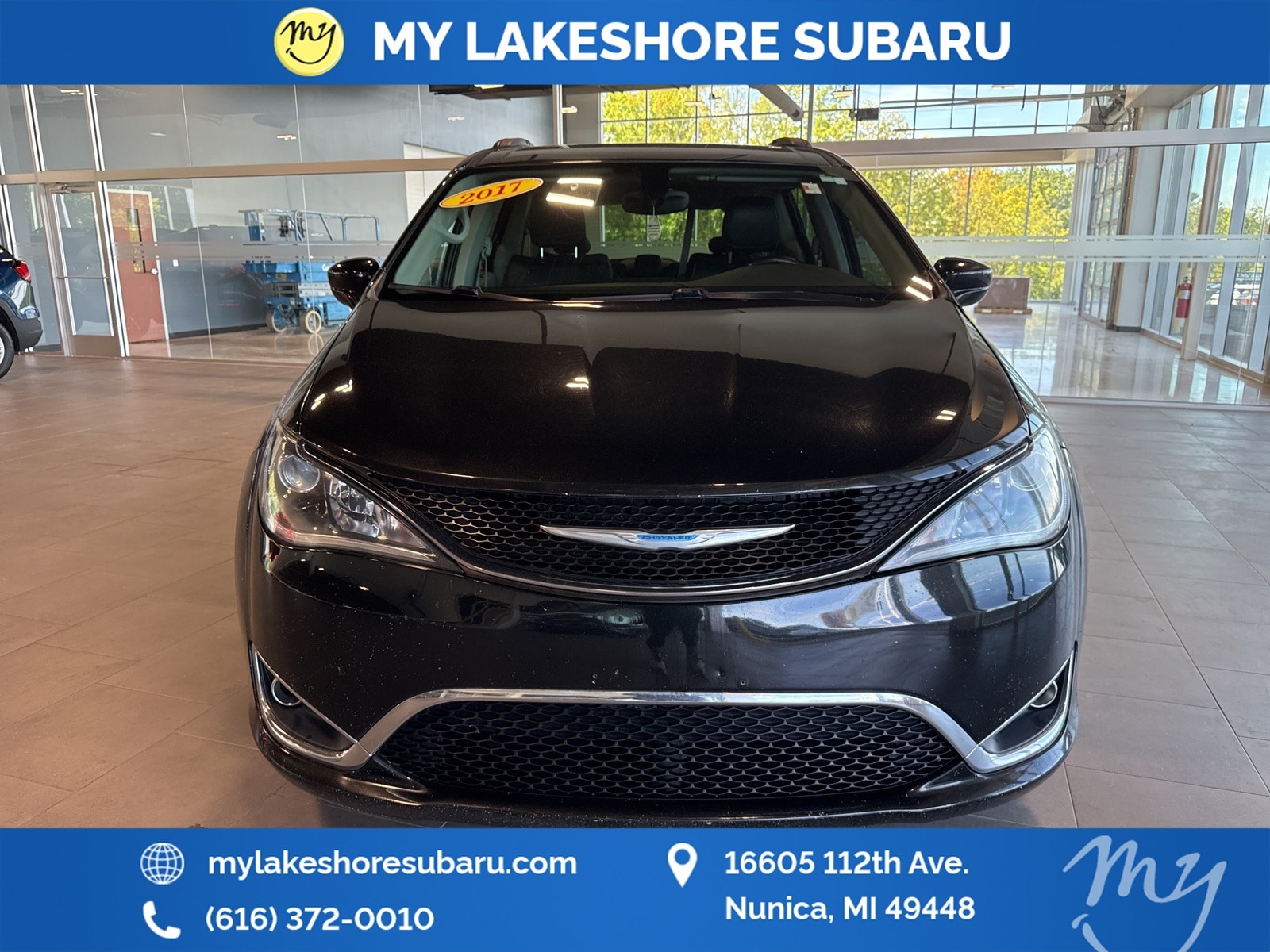 Used 2017 Chrysler Pacifica Touring-L with VIN 2C4RC1BG5HR745438 for sale in Mount Pleasant, MI