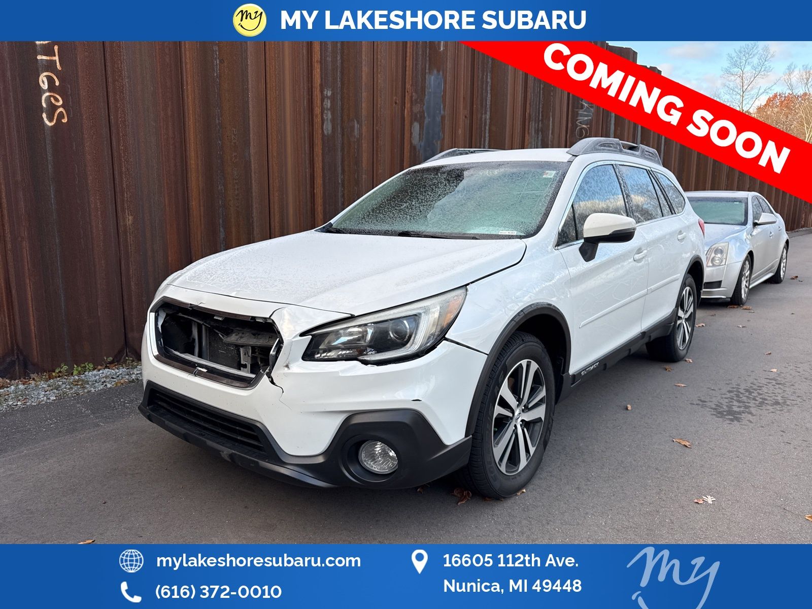 Used 2019 Subaru Outback Limited with VIN 4S4BSAJC9K3287949 for sale in Nunica, MI