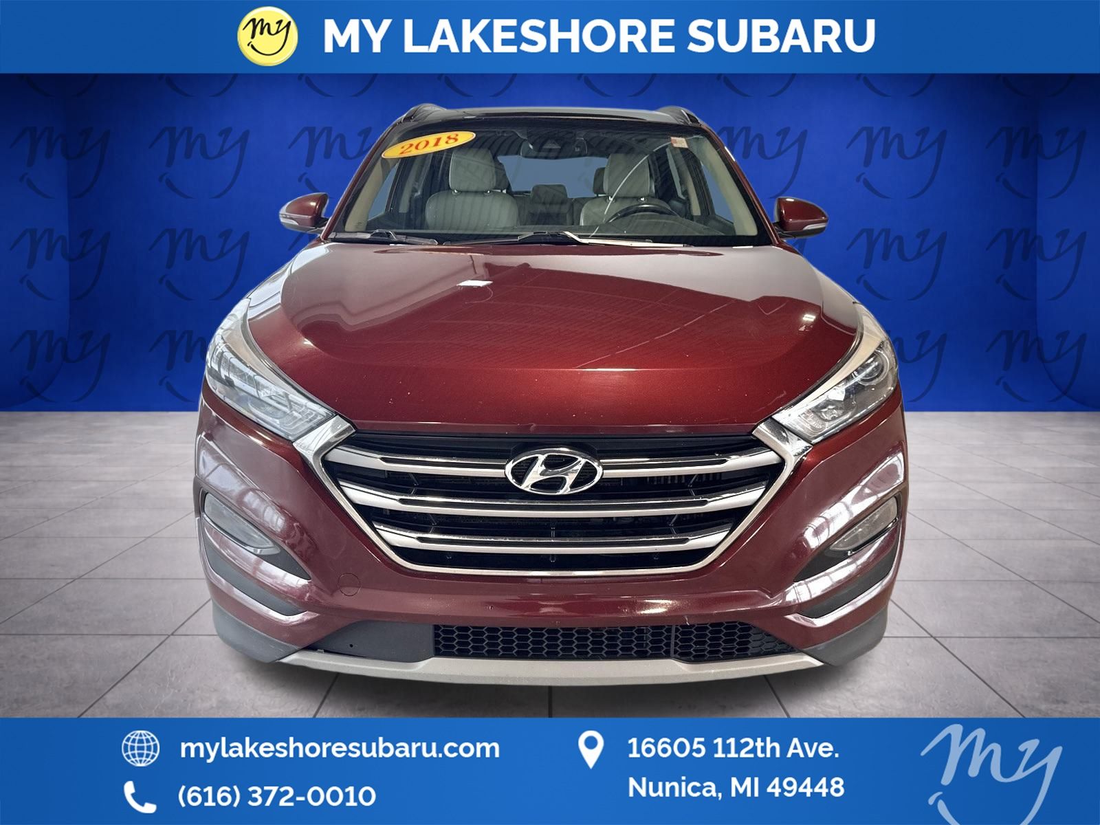 Used 2018 Hyundai Tucson Limited with VIN KM8J33A20JU634413 for sale in Grand Rapids, MI