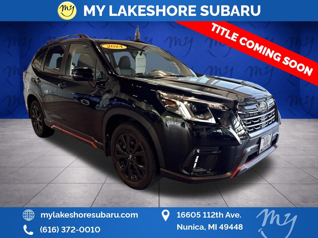 Certified 2024 Subaru Forester Sport SUV