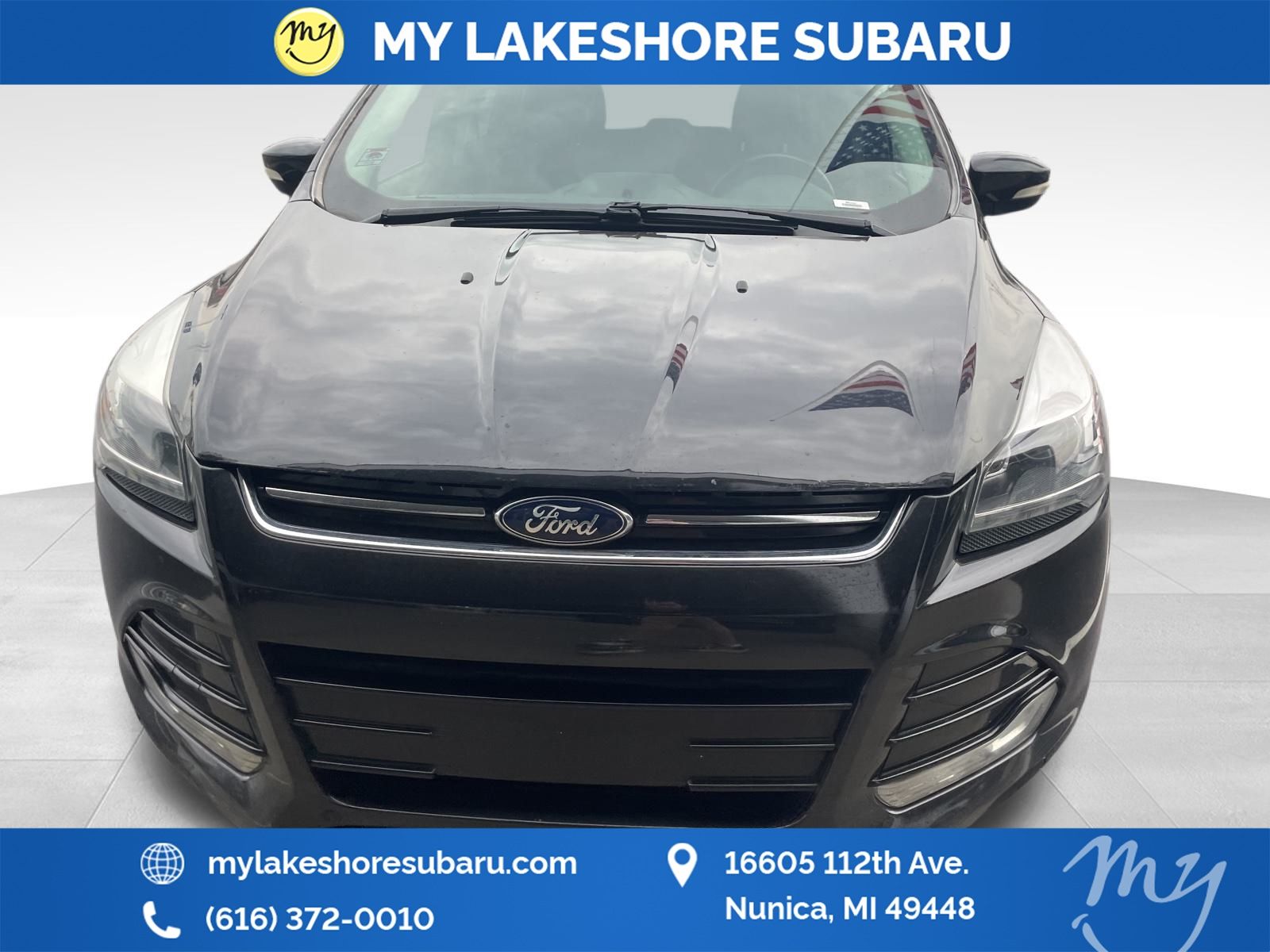 Used 2015 Ford Escape Titanium with VIN 1FMCU0JX1FUC77234 for sale in Alma, MI