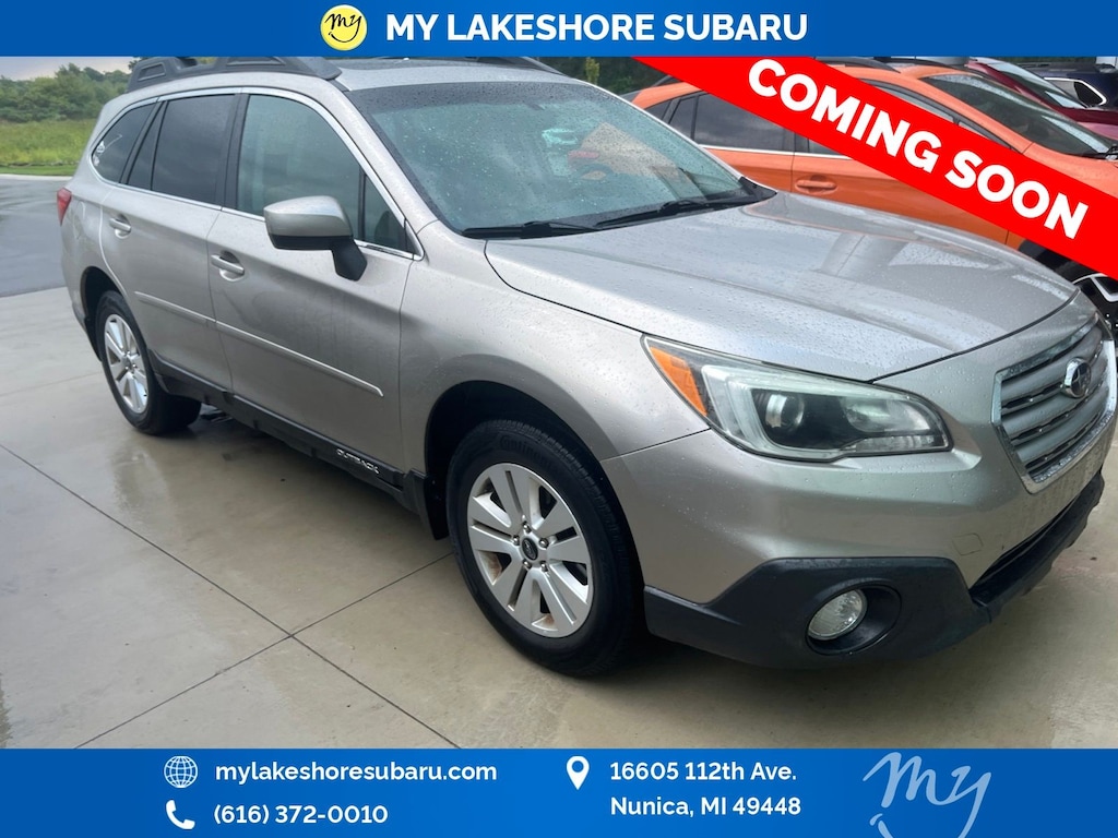 Used 2015 Subaru Outback 2.5i Premium w/ Moonroof/Power Rear Gate SUV