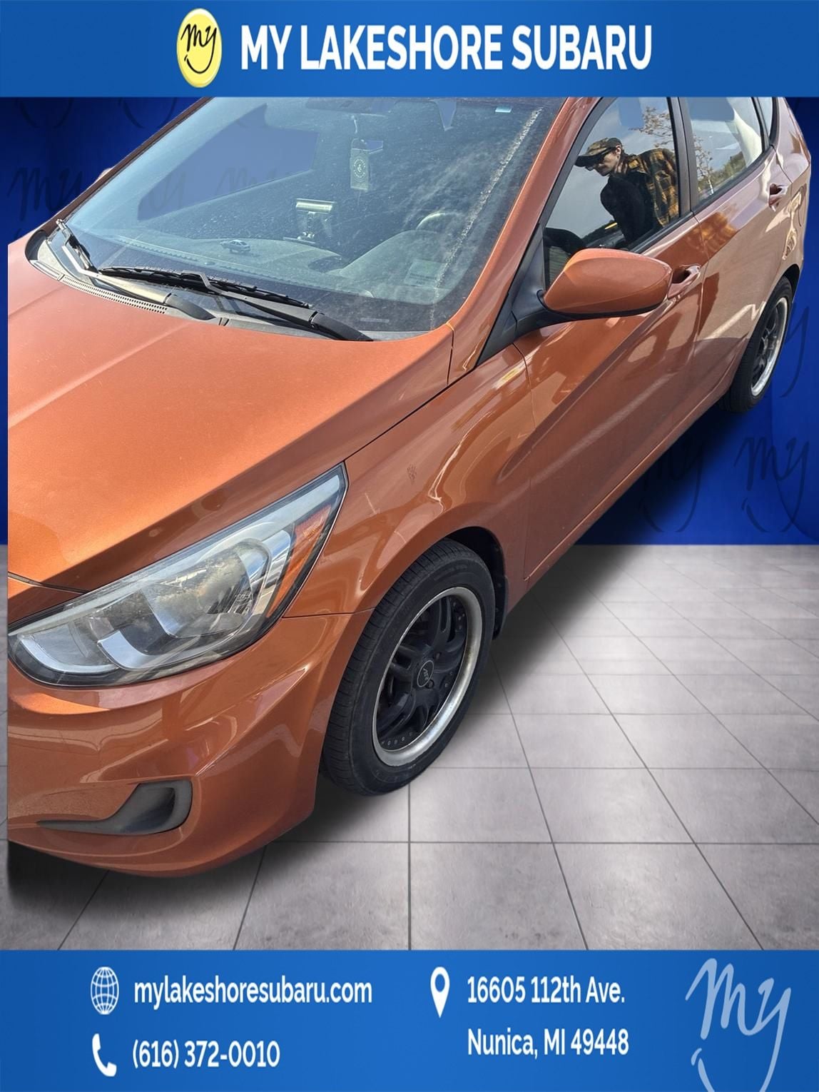 Used 2016 Hyundai Accent SE with VIN KMHCT5AE2GU258742 for sale in Grand Rapids, MI