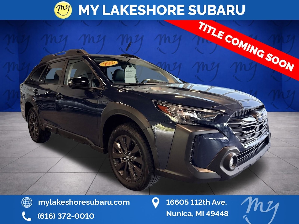Certified 2025 Subaru Outback Onyx Edition SUV