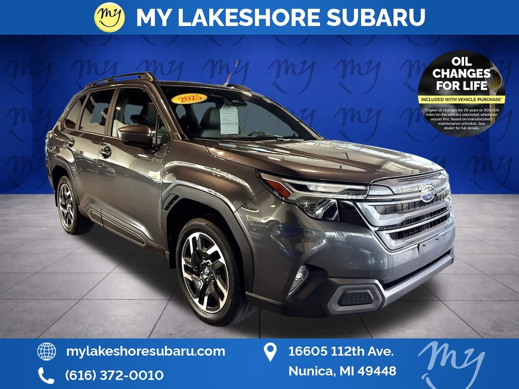Certified 2025 Subaru Forester Limited Hybrid SUV