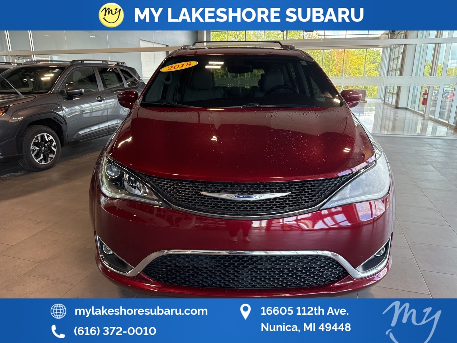 Used 2018 Chrysler Pacifica Touring L Plus with VIN 2C4RC1EG4JR121907 for sale in Mount Pleasant, MI