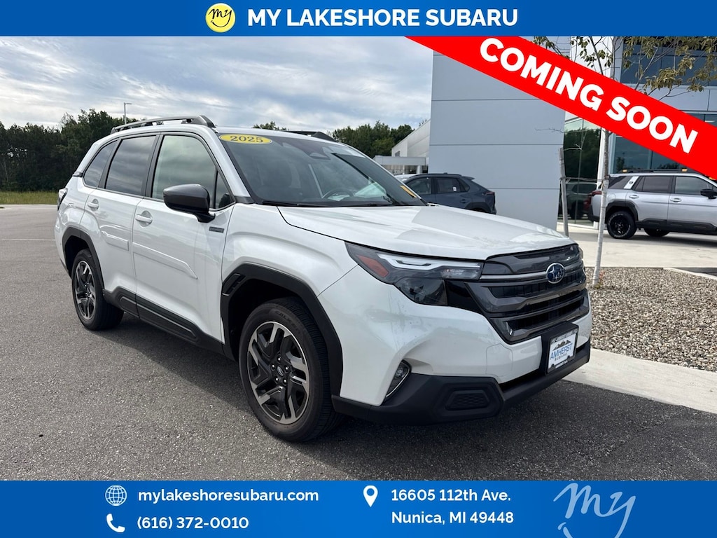 Certified 2025 Subaru Forester Premium Hybrid SUV