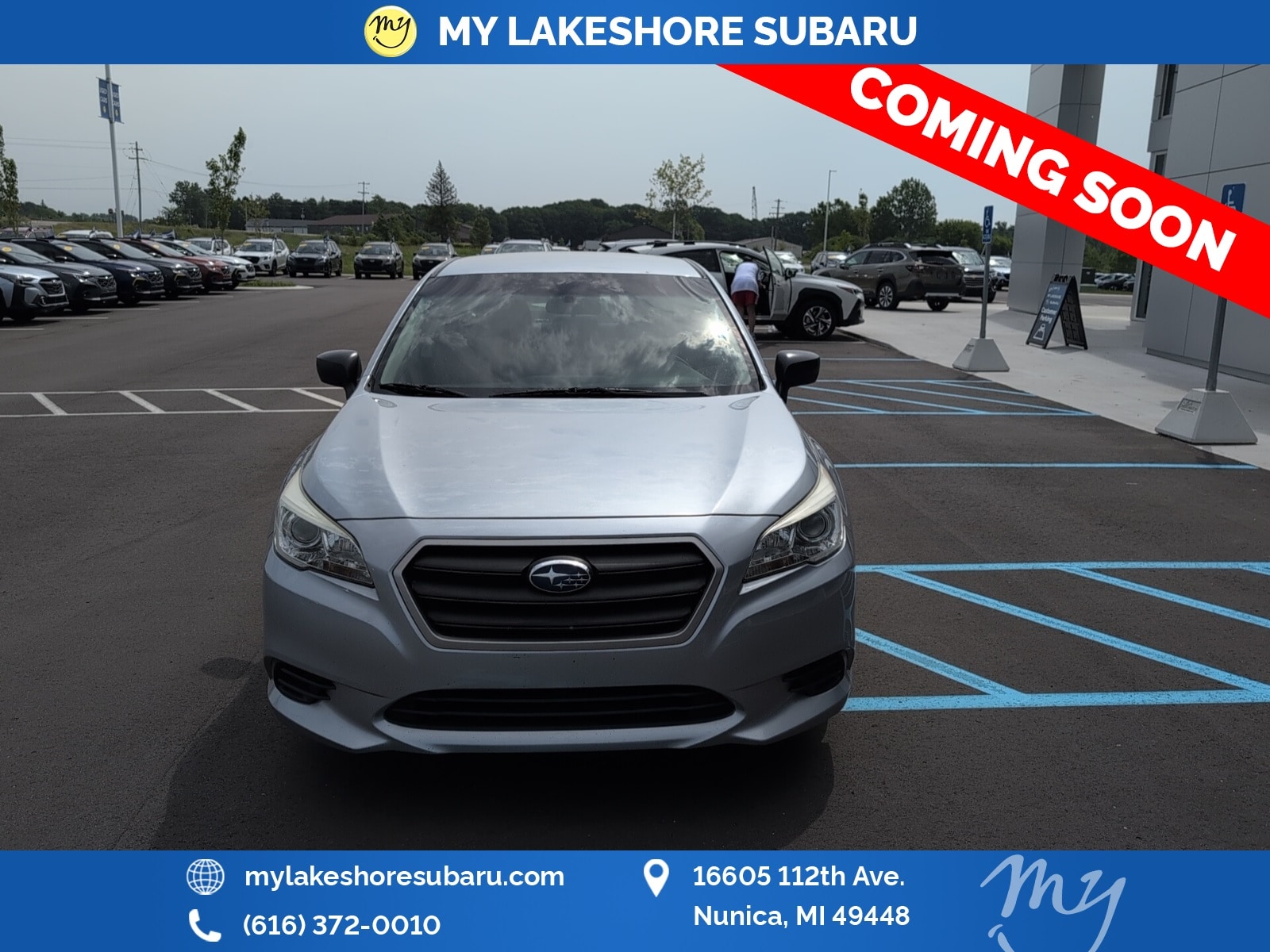 Used 2015 Subaru Legacy 2.5i with VIN 4S3BNBA63F3010344 for sale in Nunica, MI